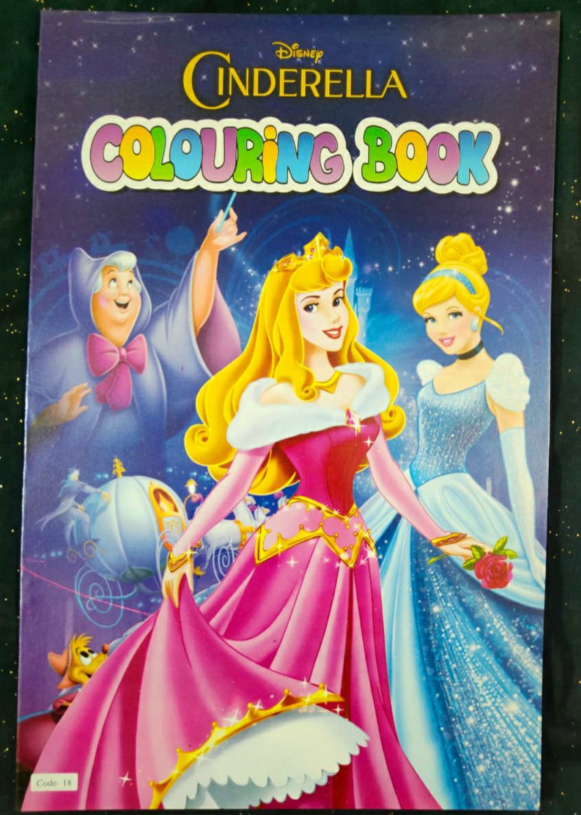 Cinderella Coloring Book