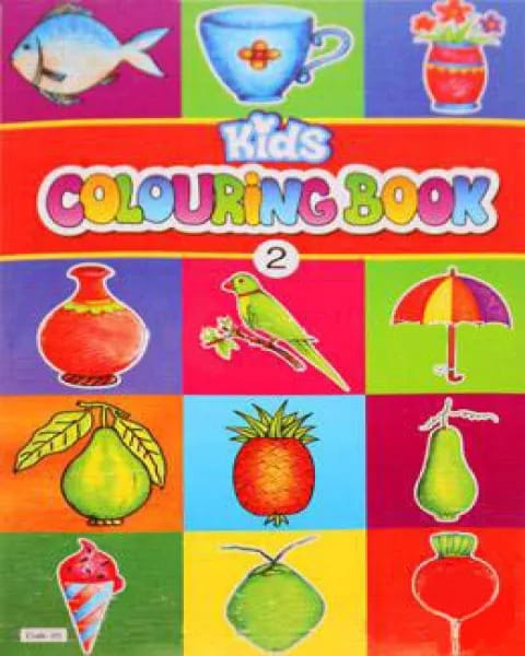 Kids Coloring Book 2 (Coloring & Activity Book)