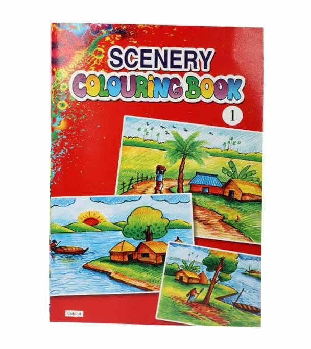 Scenery Colorbook 1 (Code-04)