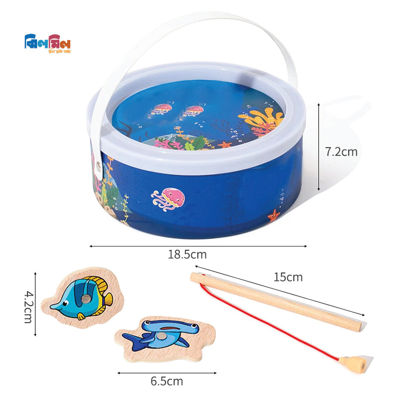 Wooden Fishing Game