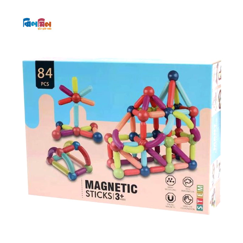 Magnetic Sticks 84 Pices